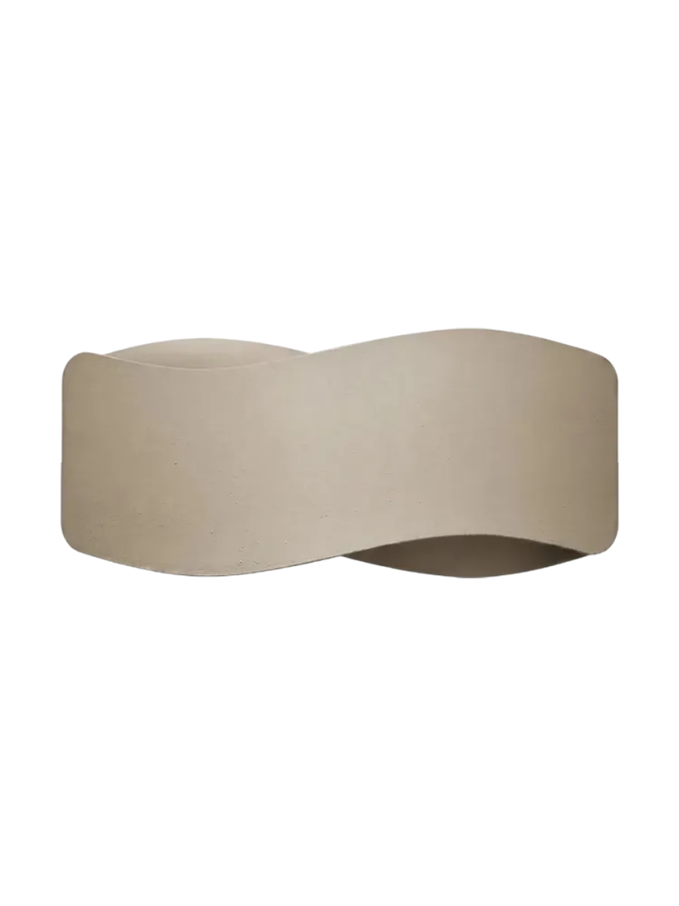 Design Wandlampe „Tila“ 30 Taupe Sollux Lighting