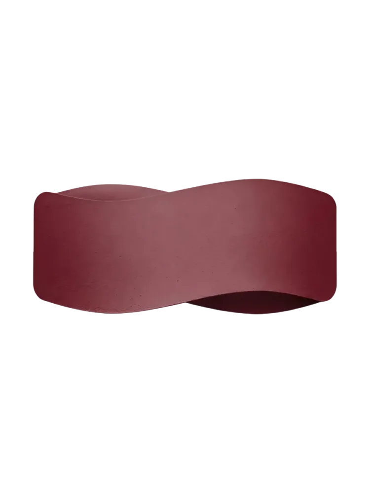 Design Wandlampe „Tila“ 30 Burgundrot Sollux Lighting