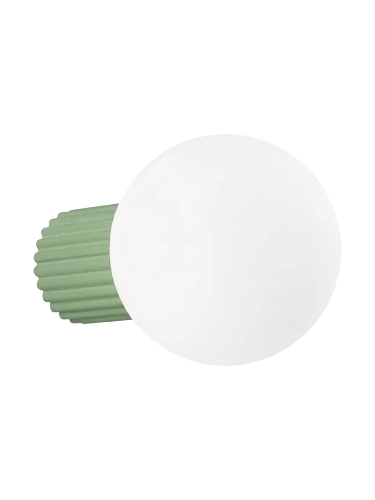 Design Wand- & Badlampe „Halo“ Salbeigrün Sollux Lighting