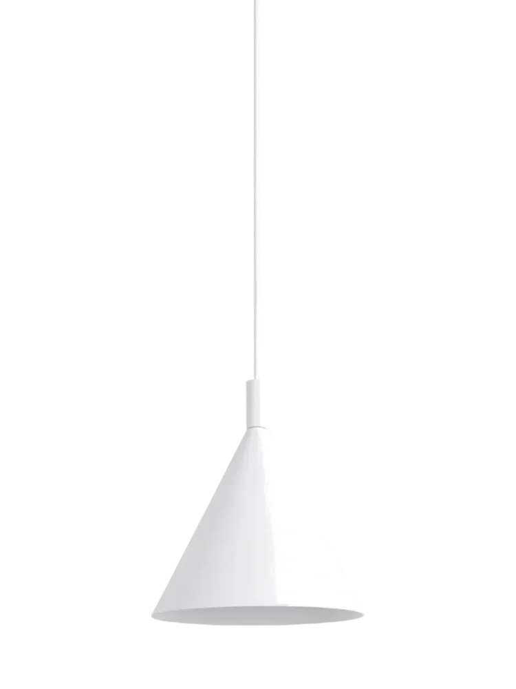 Design Pendellampe „Nox“ Weiss Ø 25 cm Sollux Lighting