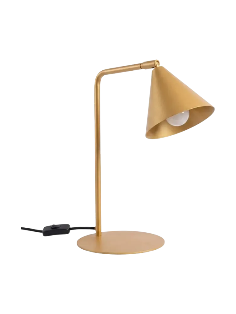 Design Tischlampe „Nox“ Gold Sollux Lighting