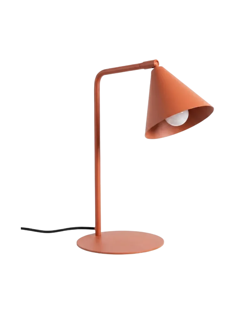 Design Tischlampe „Nox“ Ockerrot Sollux Lighting
