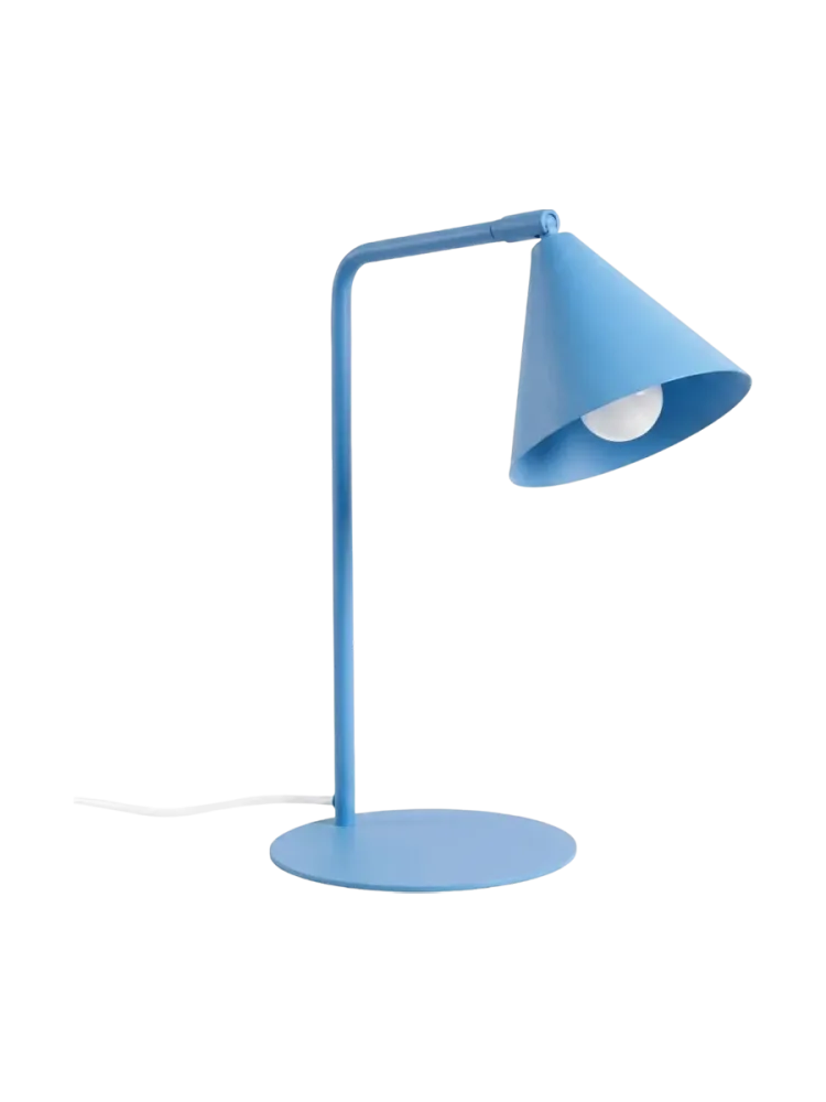 Design Tischlampe „Nox“ Hellblau Sollux Lighting