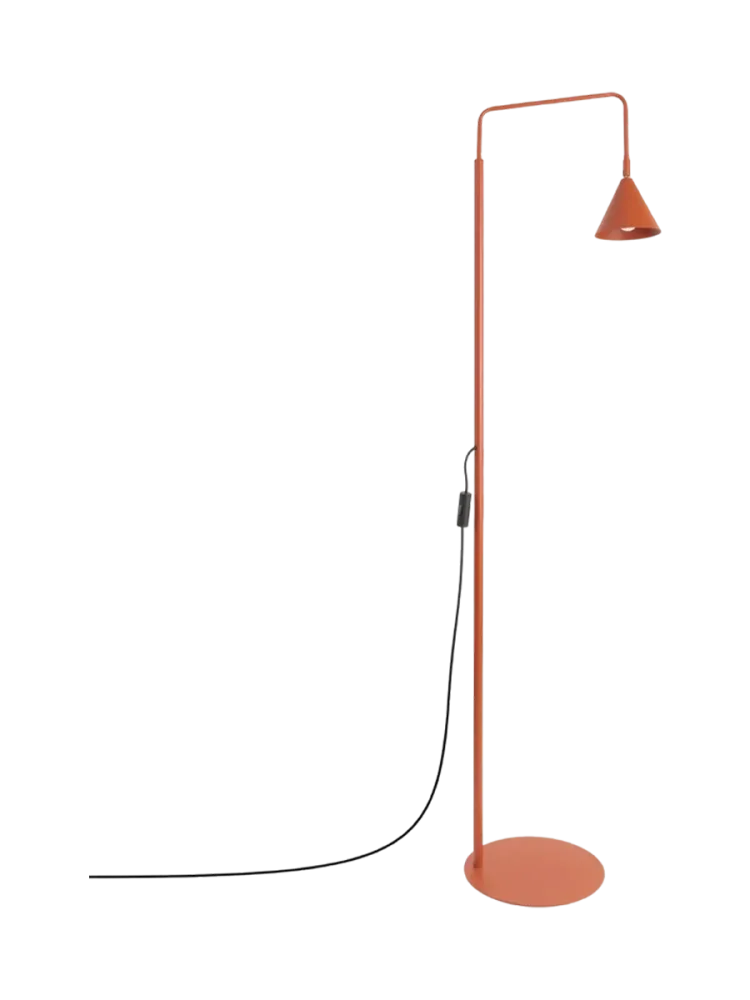 Design Stehlampe „Nox“ Ockerrot Sollux Lighting