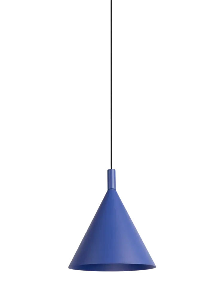 Design Pendellampe „Nox“ Ultramarin Ø 25 cm Sollux Lighting