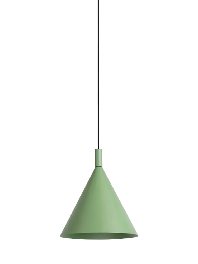 Design Pendellampe „Nox“ Salbeigrün Ø 25 cm Sollux Lighting