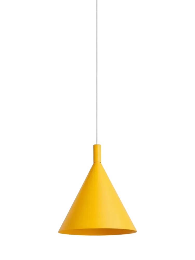 Design Pendellampe „Nox“ Gelb Ø 25 cm Sollux Lighting