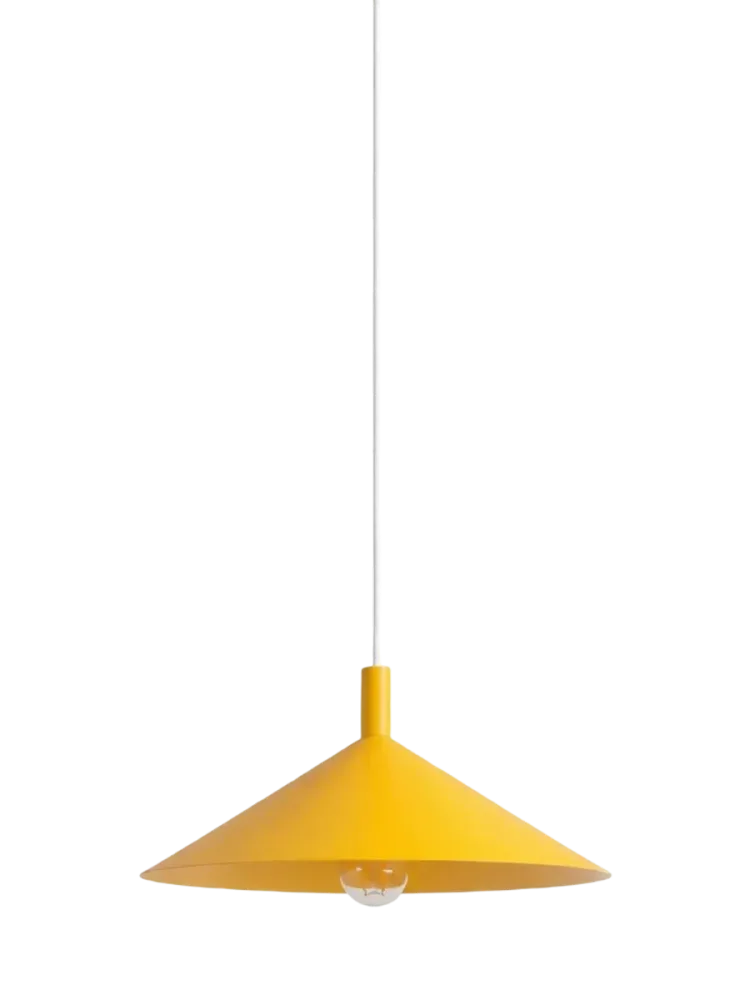 Design Pendellampe „Nox“ Gelb Ø 40 cm Sollux Lighting