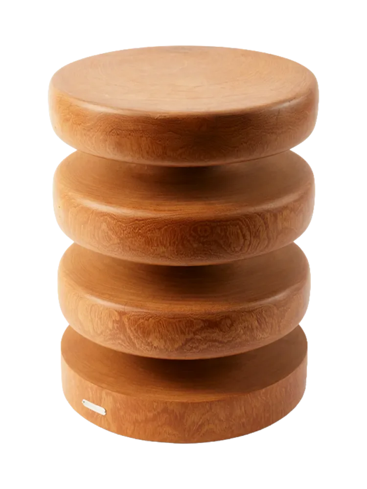 Massiver, handgefertigter Hocker & Beistelltisch „Gouda“ Pols Potten
