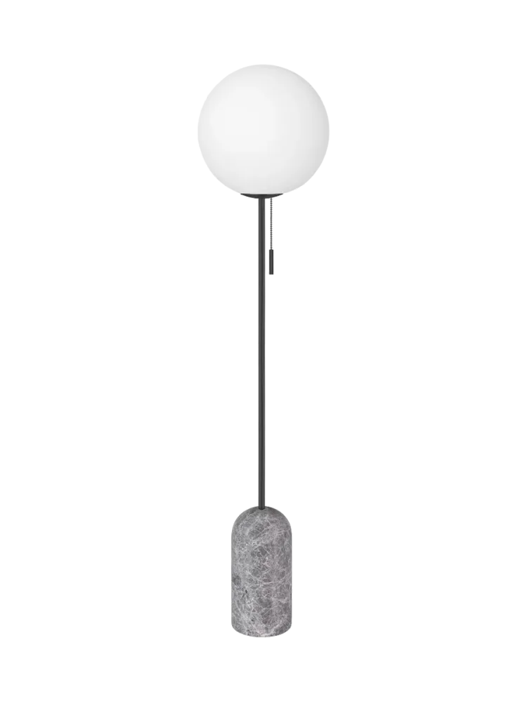 Design Stehlampe „Torrano“ mit Marmorsockel Globen Lighting