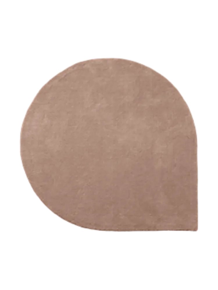 Hochwertiger Design Wollteppich „Stilla“ - Rosa AYTM