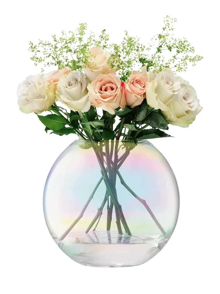 Handgefertigte Design Vase „Pearl“, verschiedene Grössen LSA International