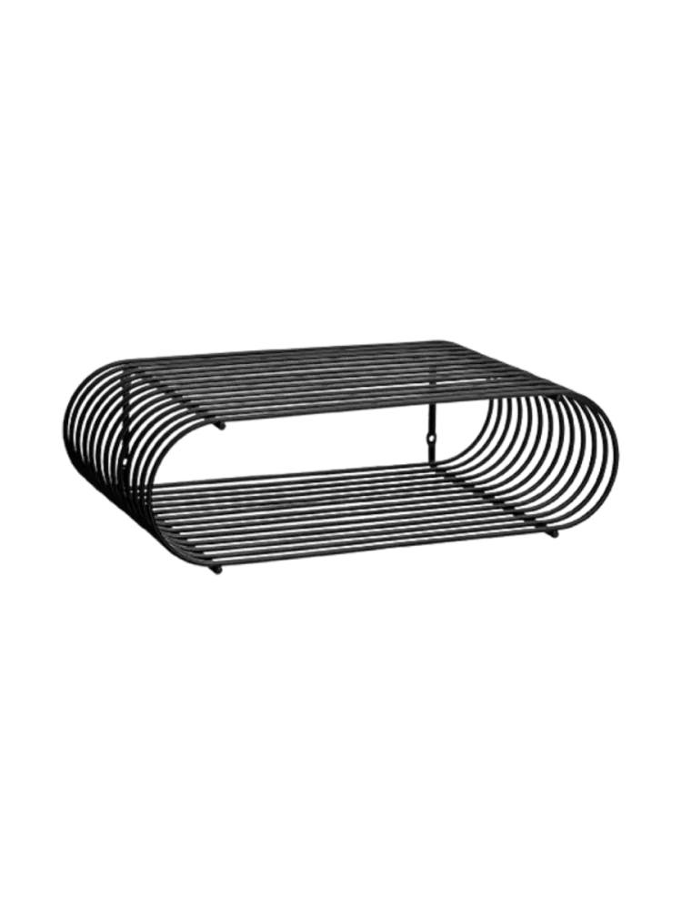 Design Wandregal „Curva“ - Schwarz AYTM