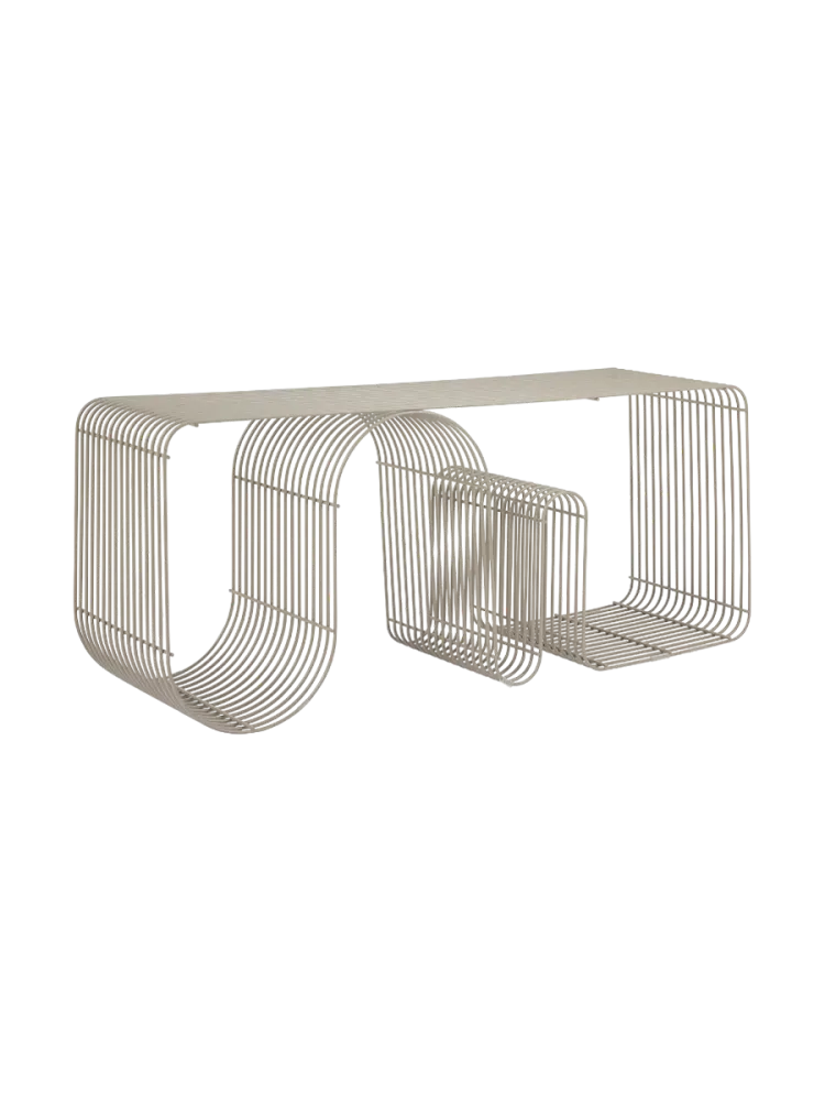Multifunktionale Design Sitzbank & Regal „Curva“ AYTM