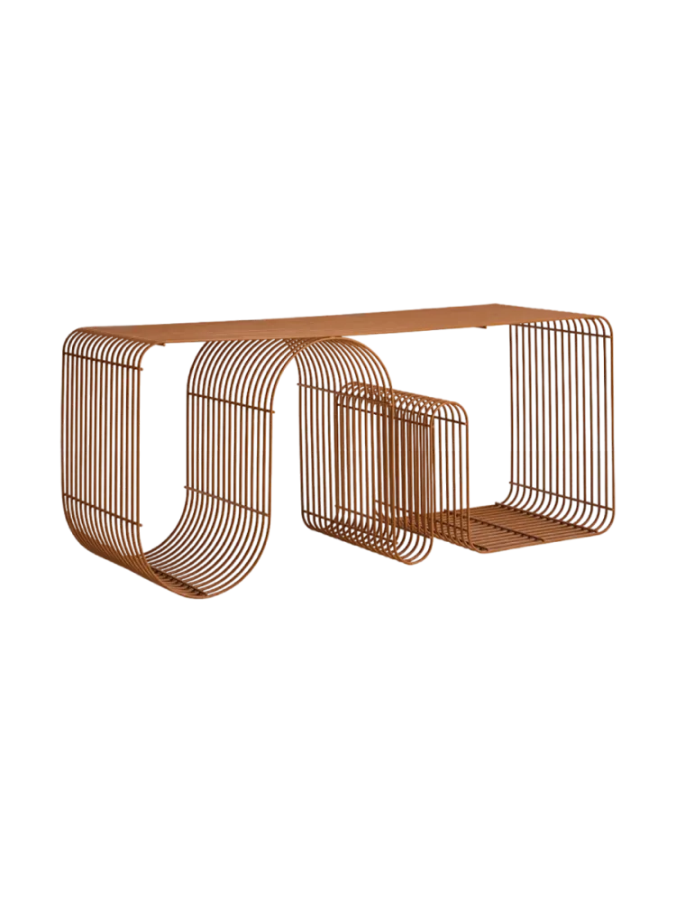 Multifunktionale Design Sitzbank & Regal „Curva“ AYTM