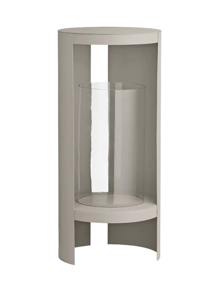 Design Windlicht „Ora“, Taupe AYTM