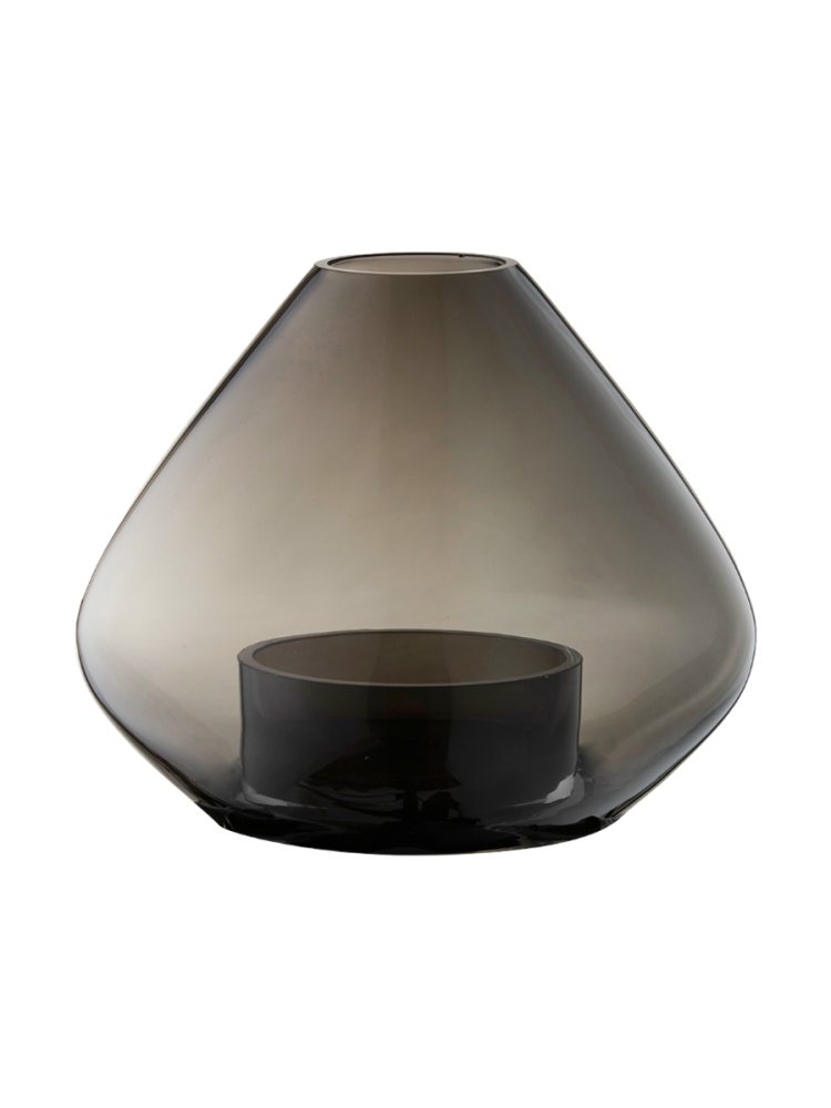 Design Vase & Windlicht „Uno“ - Schwarz AYTM