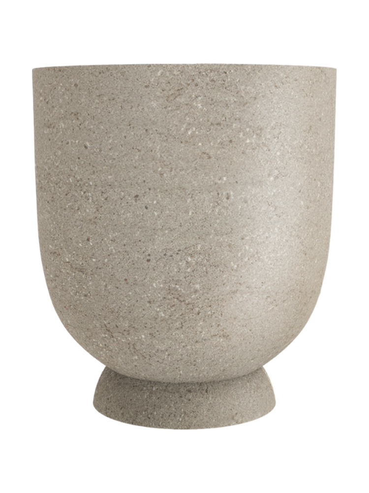 In-/Outdoor Design Blumentopf „Terra“, Sand AYTM