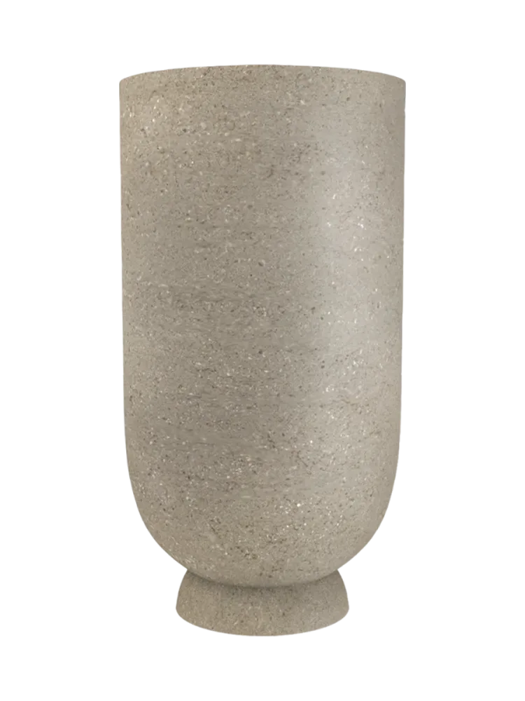 In-/Outdoor Design Blumentopf „Terra“, Sand AYTM