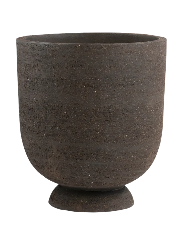 In-/Outdoor Design Blumentopf „Terra“, Java Brown AYTM