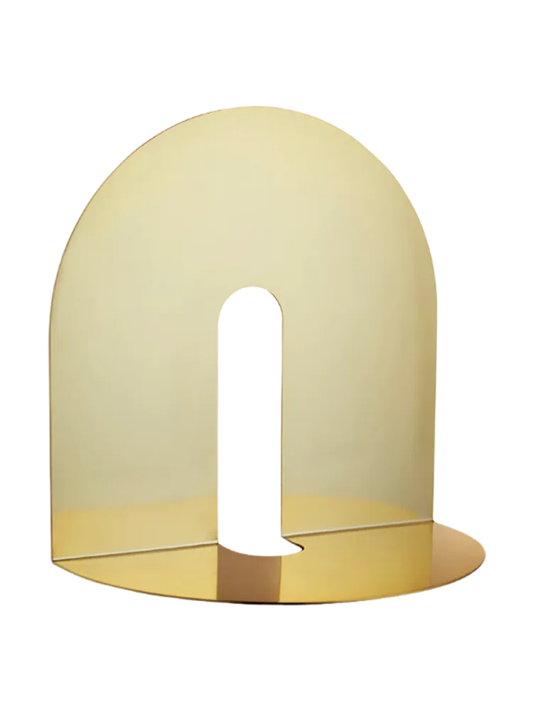 Design Wandregal „Castellum“ Gold, 30 x 30 cm AYTM