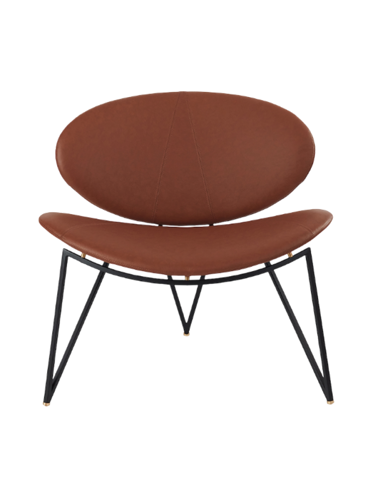 Echtleder Design Loungesessel „Semper“ AYTM