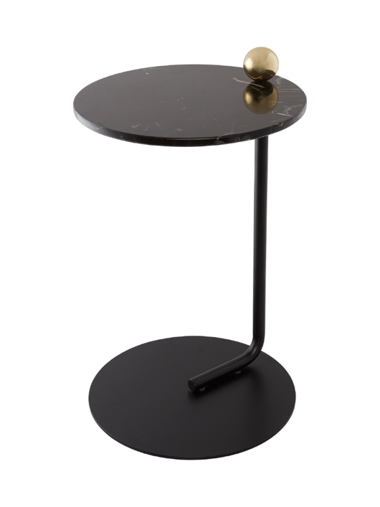 Marmor Design Beistelltisch „Castellum“ Ø 40 x 60 cm AYTM