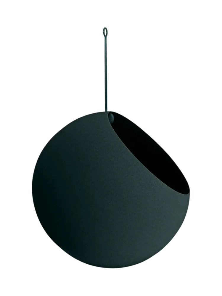 Hängender In-/Outdoor Design Blumentopf „Globe“, Forest AYTM