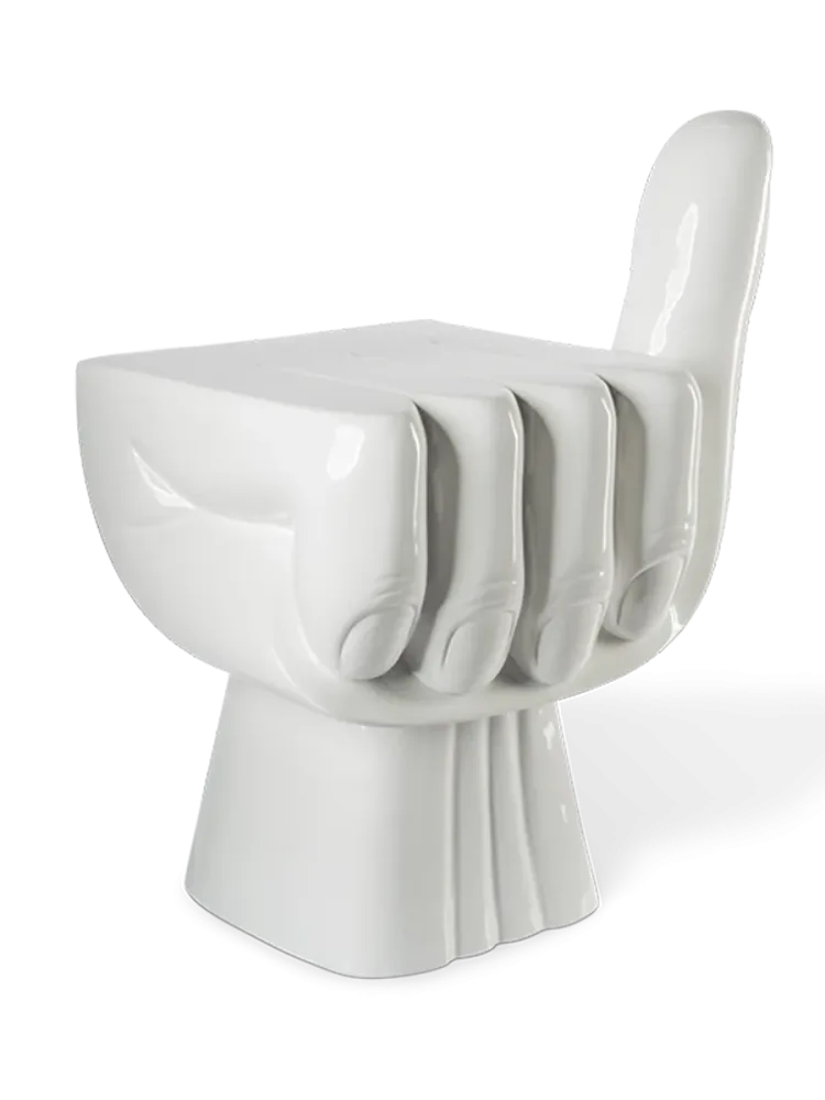 Design Stuhl & Beistelltisch „First“ Pols Potten