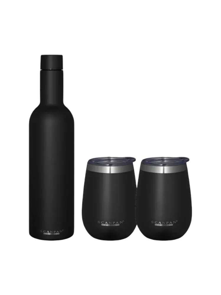 2-teiliges Premium Geschenk-Set „To Go“ Schwarz SCANPAN