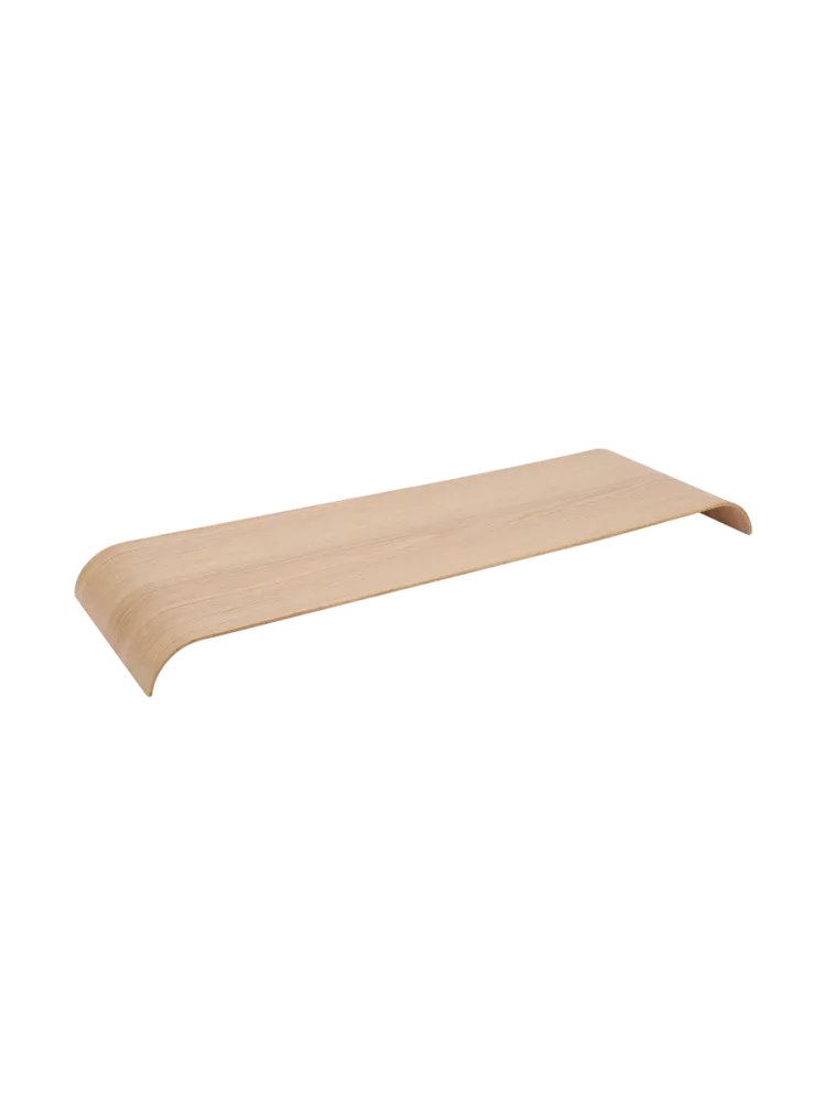 Holztablett „Curva“ für das Curva-Wandregal, Large AYTM