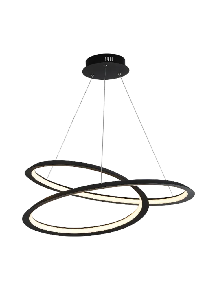 LED Design Pendellampe „Swirl“ - Schwarz Searchlight