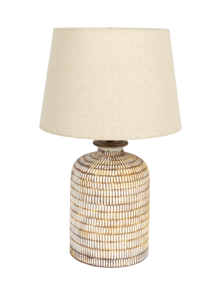 Design Tischlampe „Russel“ aus Keramik Dutchbone