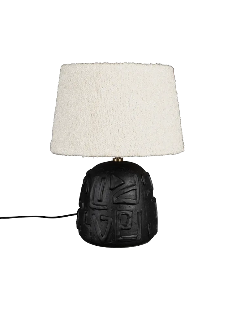 Design Tischlampe „Renzo“ aus Keramik Dutchbone