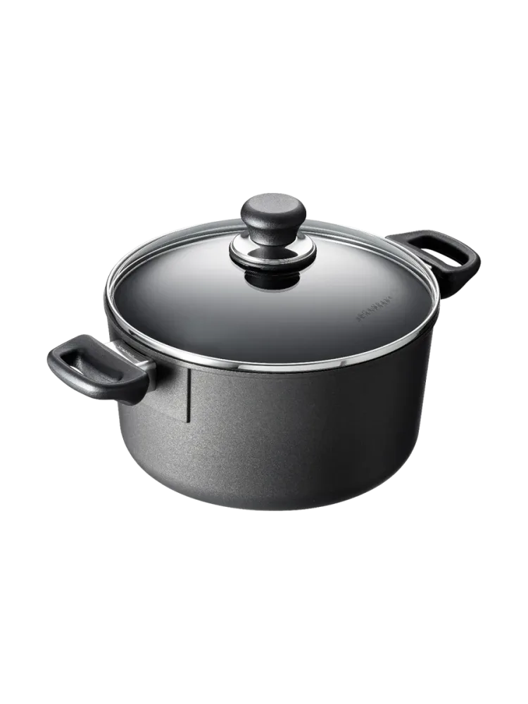 Premium Kochtopf „Classic Induktion“ inkl. Deckel Schwarz Ø 24 cm, 4.8 Liter SCANPAN