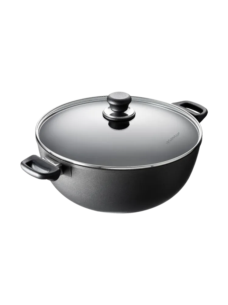 Premium Bratentopf „Classic Induktion“ inkl. Deckel Schwarz SCANPAN