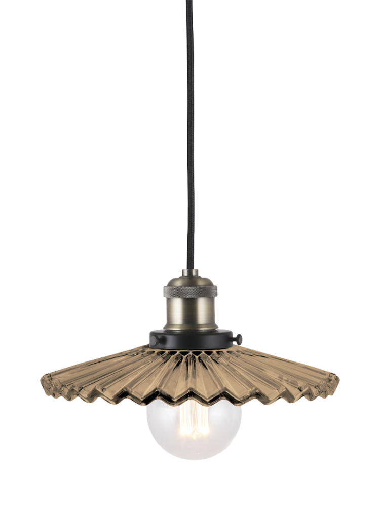 Nostalgische Pendellampe „Cobbler“ Ø 25 cm Globen Lighting