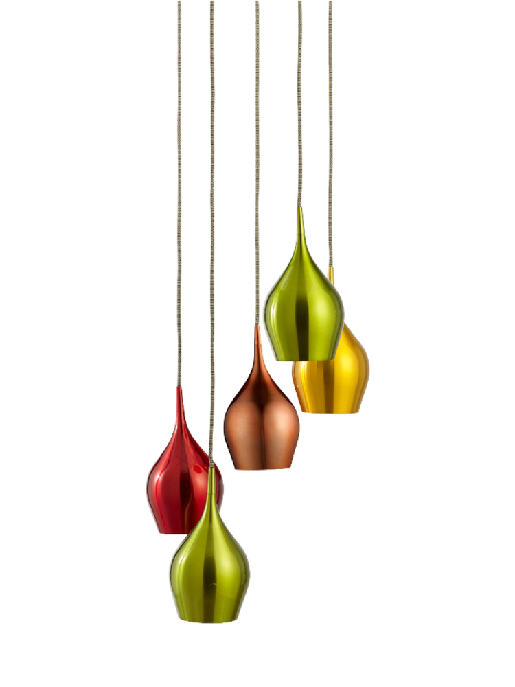 Multi-Drop Dimmbare Pendellampe „Vibrant“ Searchlight