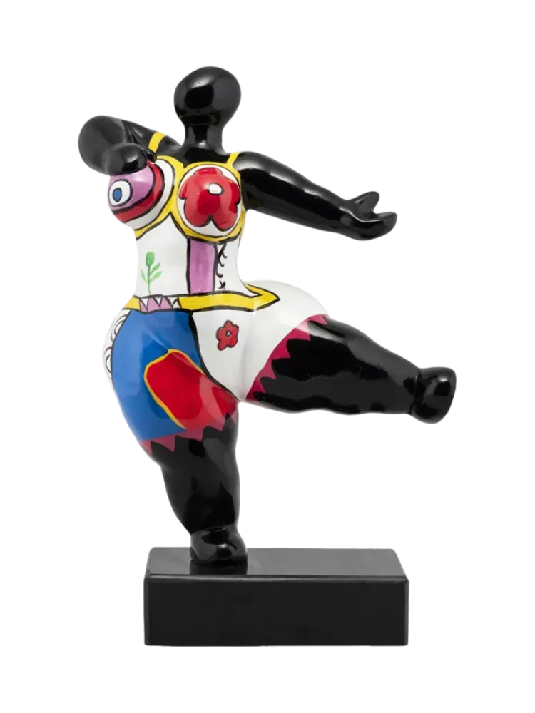 image LAND Skulptur Hommage an Niki de Saint Phalle, Nana Stil 1 H: 33  | Schubiger Möbel