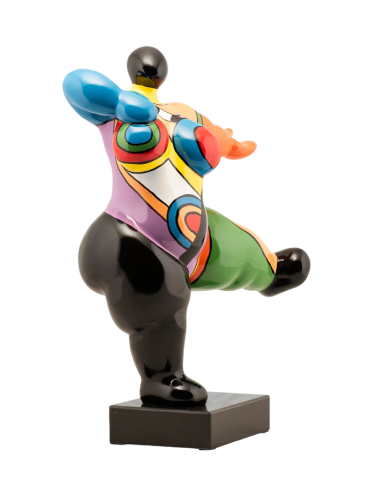 image LAND Skulptur Hommage an Niki de Saint Phalle, Nana Stil 6 Mehrfarbig | Schubiger Möbel