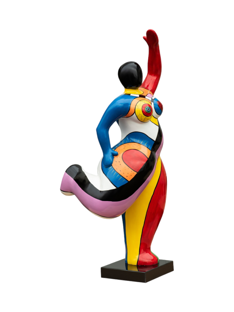 image LAND Skulptur Hommage an Niki de Saint Phalle, Nana Stil 7 Mehrfarbig | Schubiger Möbel