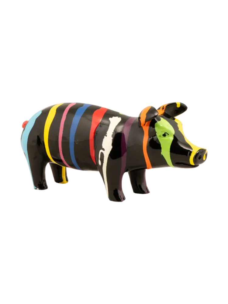 image LAND Skulptur Buntes Schweinchen  | Schubiger Möbel