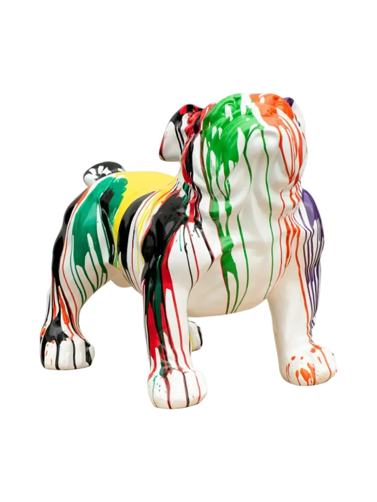 image LAND Skulptur Bunter Hund xl  | Schubiger Möbel