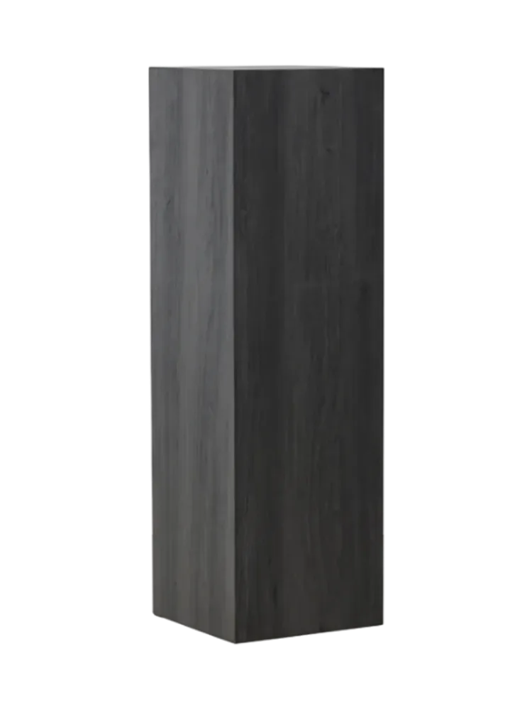 Blumen- und Dekorationssäule „Ramsvik“ - Höhe 130 cm Schwarz VE DESIGN