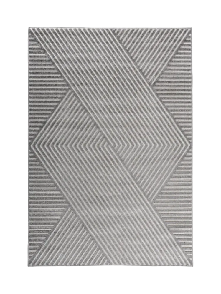 Design Teppich „Aron“, verschiedene Grössen Grau VE DESIGN