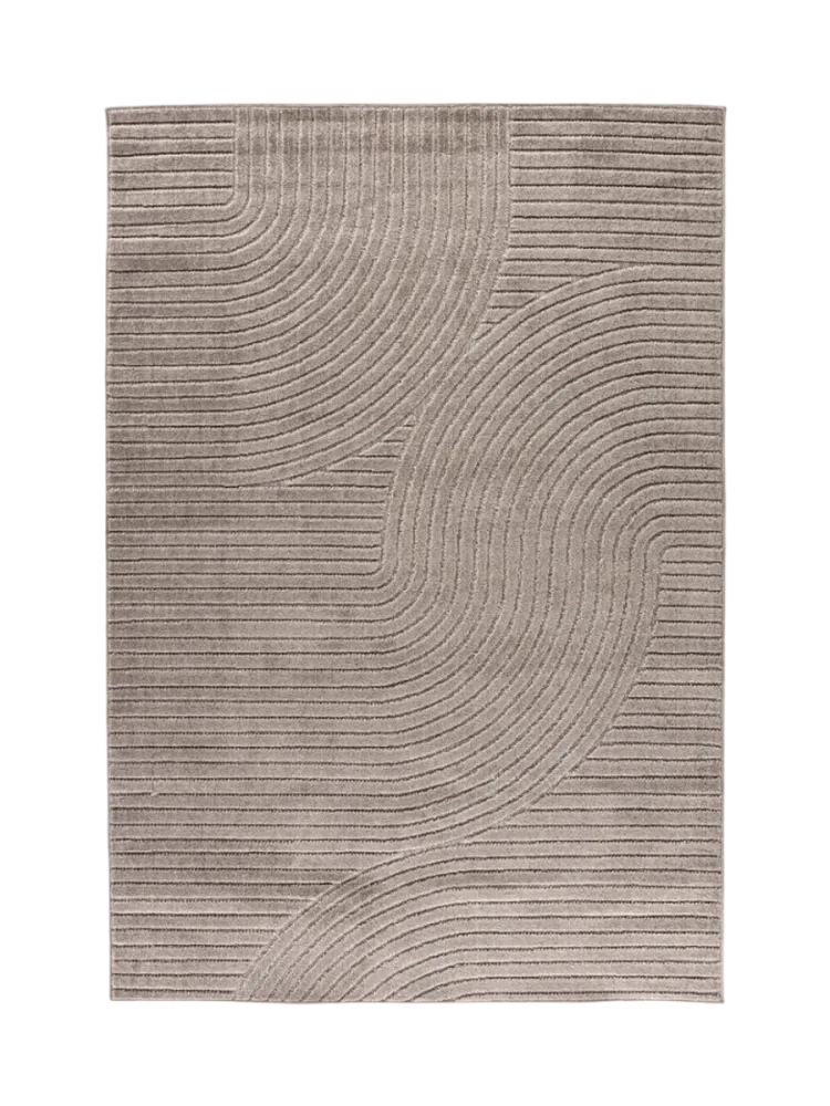 Design Teppich „Vince“, verschiedene Grössen Taupe VE DESIGN