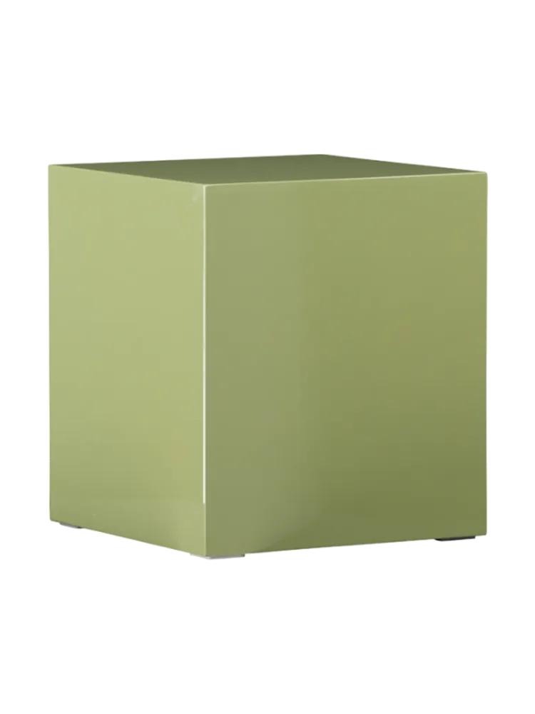 Design Beistelltisch „York high“ - 40 x 40 cm Grün VE DESIGN
