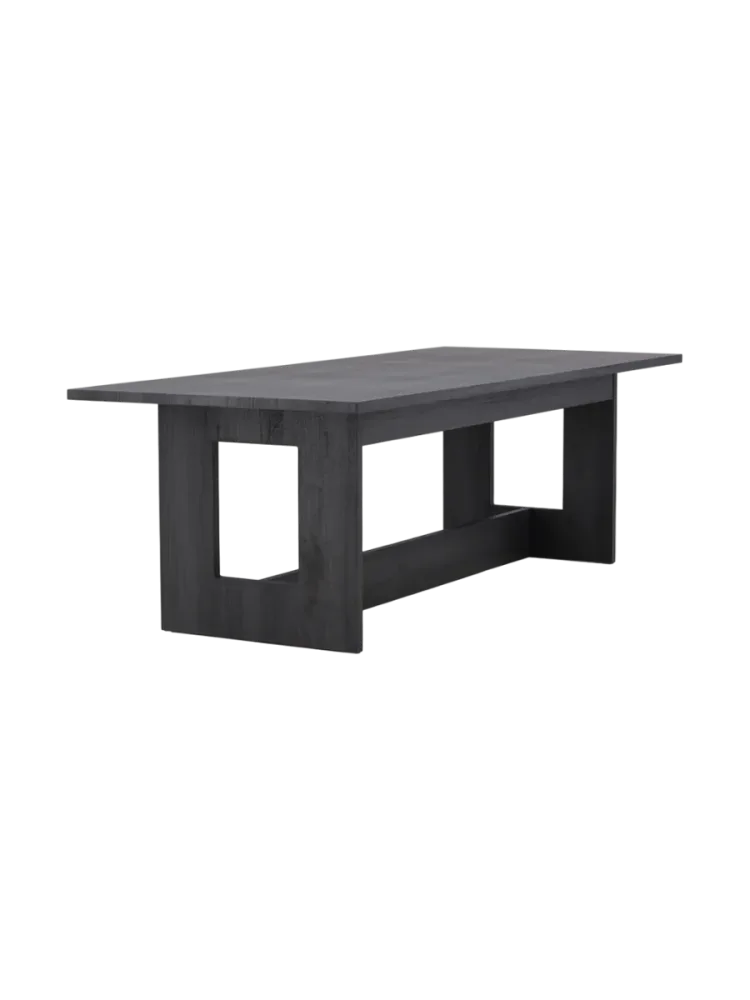 Design Esstisch „Milly“ 235 x 100 cm Schwarz VE DESIGN
