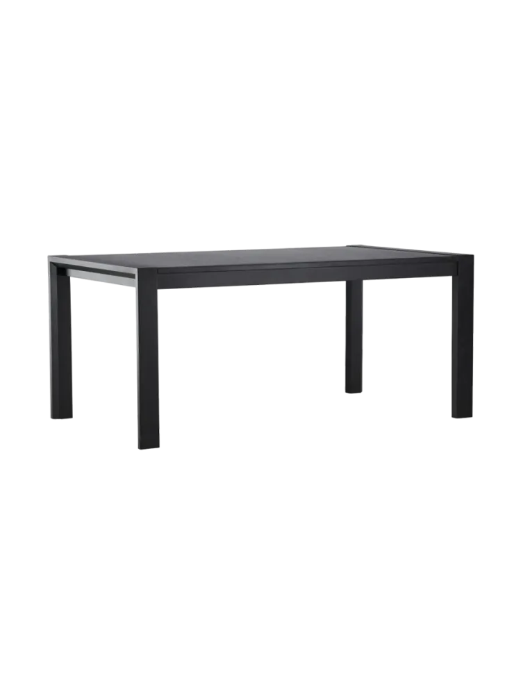 Esstisch Slade Schwarz Holz B 170 cm - Material: Eiche - Esstisch