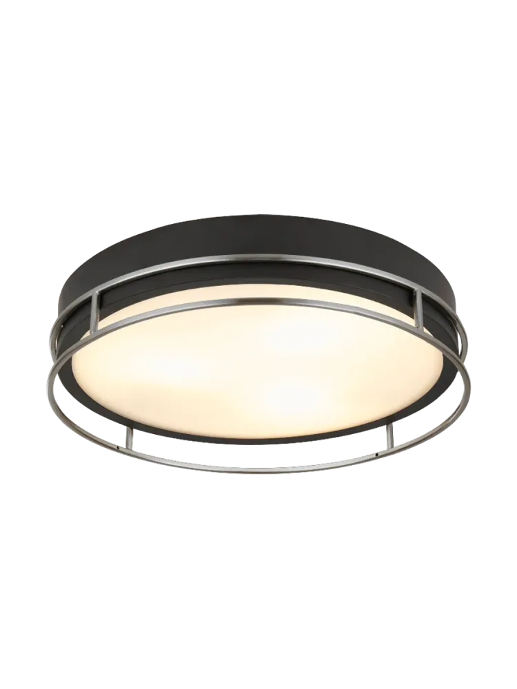 Dimmbare Design Decken- und Badlampe „Phoenix“ Ø 40 cm Searchlight